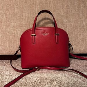 Kate Spade raspberry bag